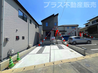 【外観】 | 建物完成しました。物件内部もご見学頂けます。プラス不動産販売にお任せ下さい。