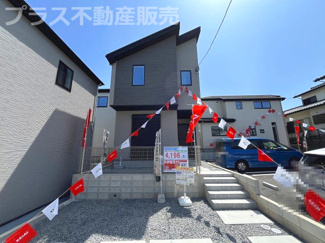 【外観】 | 現地写真。プラス不動産販売なら、現場の全ての棟をまとめてご見学頂けます。