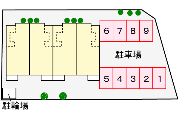 メロウ ブリーズの区画図
