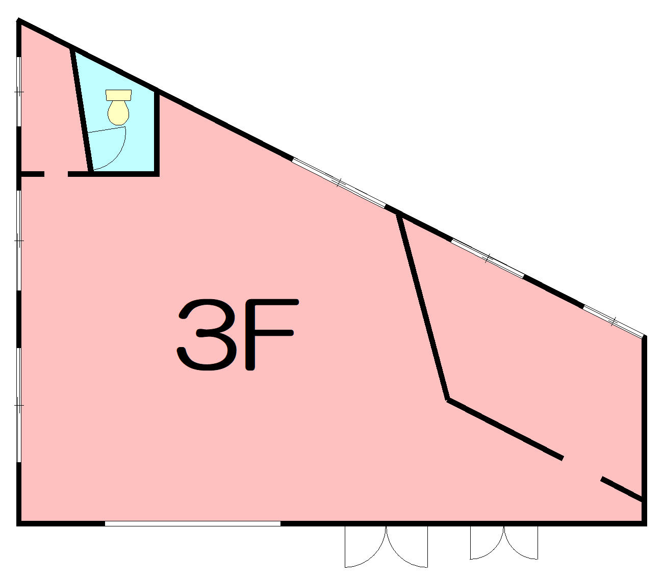 落合ビルの間取り