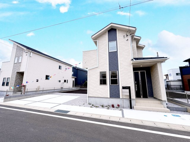 藤岡市下栗須町　新築住宅 5号棟の外観
