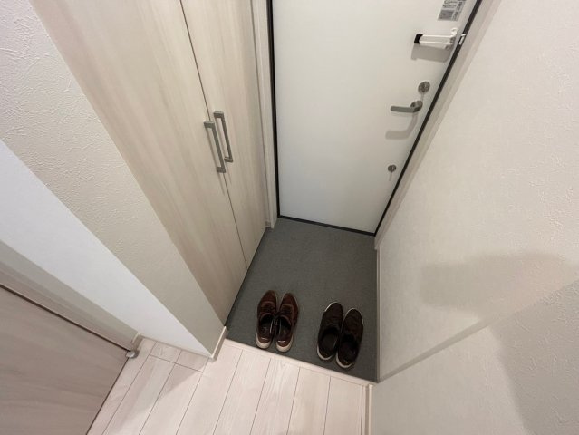 シャトー二イクラの玄関|シンプルで使いやすい玄関です