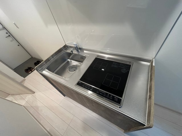 シャトー二イクラのキッチン|お料理しやすいキッチンです