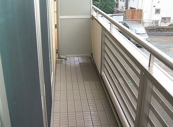 ハピネスさくらのバルコニー