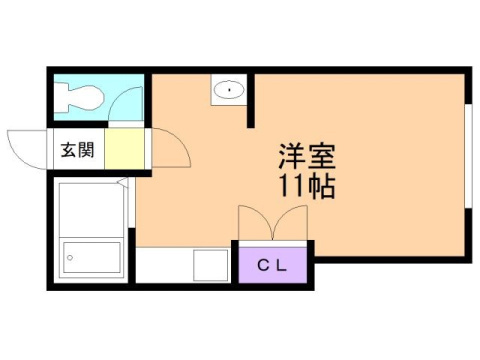 学）大昭グリーンヒル３の間取り