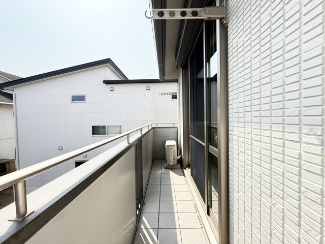 グランマスト杉井流Ⅱ A棟のバルコニー