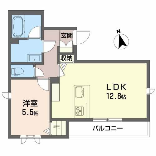 シャーメゾン あさひの間取り