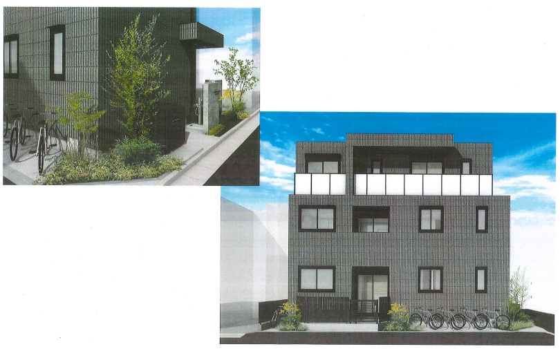 （仮称）長崎３丁目メゾンのエントランス|HEBEL HAUSの賃貸住宅へーベルメゾン