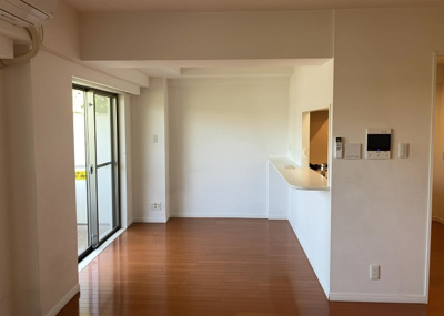 【居間・リビング】 | アデニウム玉川学園 | 直線タイプはLとDKを一直線に並べた形で対面キッチンのタイプです。一般的なのでよく見かけるかもしれません。直線タイプに似た直接アイランドタイプは、キッチンとダイニングの間に壁がない分広く感じられます。