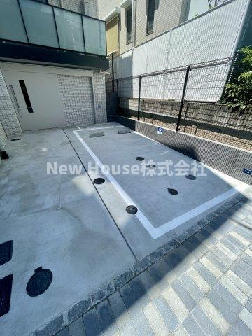 アンベリール大山WESTの駐車場