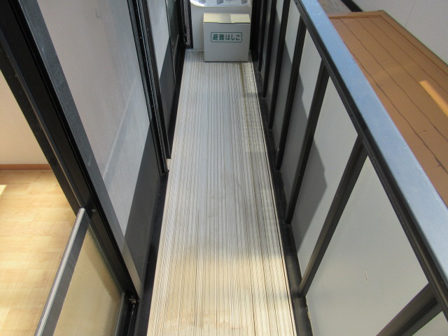 アメニティハイツⅡのバルコニー