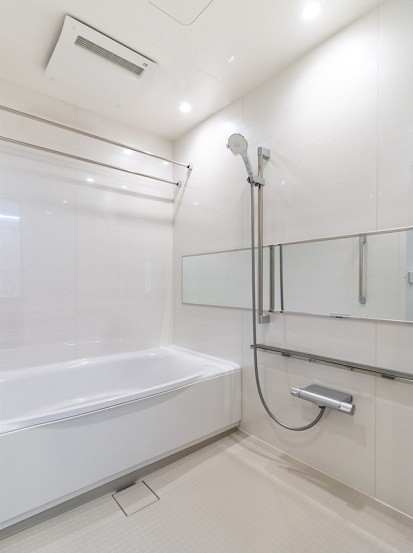 港区芝２丁目の賃貸マンションの浴室