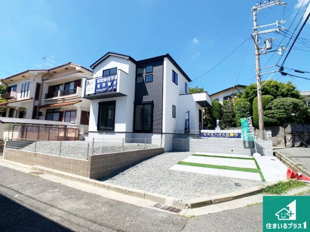 神戸市北区泉台　新築一戸建ての外観|安心の10年保証！外観を美しく保ち、雨水で汚れを落とします！気になることがありましたら、お気軽にお問い合わせください！