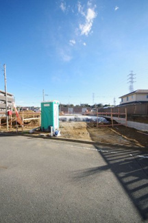 【外観】 | 【仲介手数料無料！！】八王子市大塚　新築戸建て（全4棟）1号棟　5580万円 | 令和８年1月２３日撮影　建築中