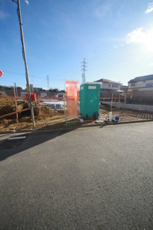 【外観】 | 【仲介手数料無料！！】八王子市大塚　新築戸建て（全4棟）1号棟　5580万円 | 令和８年1月２３日撮影　建築中