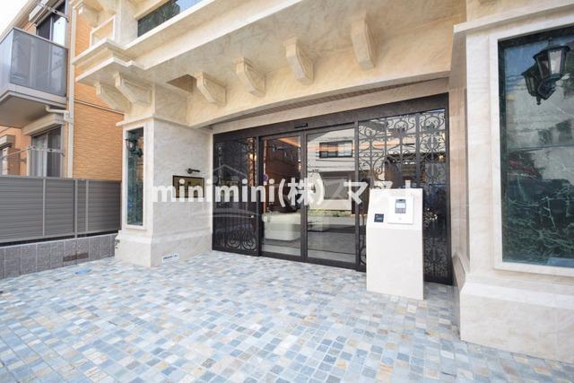 プレジオ天神橋Ⅱのエントランス