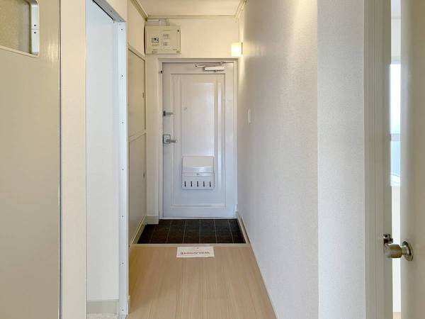 ビレッジハウス志染20号棟の玄関|ビレッジハウスの同一物件・同一タイプの間取りの写真です