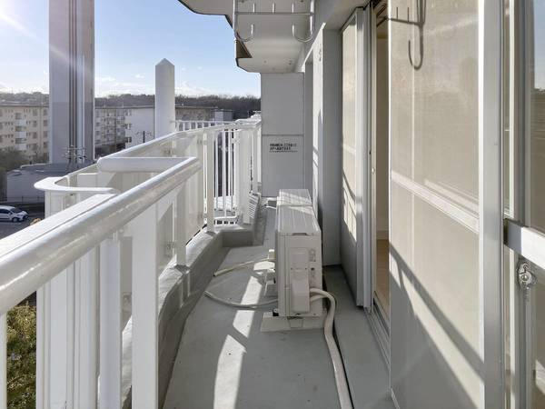 ビレッジハウス志染20号棟のバルコニー|ビレッジハウスの同一物件・同一タイプの間取りの写真です