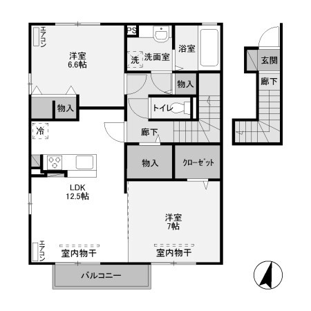 【間取り】 | フォンティーヌ A