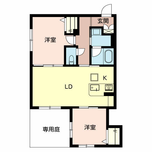 シャーメゾンF甲子園の間取り