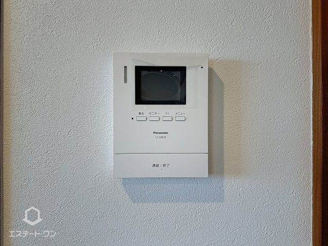 ジュンハイツⅠのセキュリティ|来客の顔が確認できるモニターホン付きで安心！