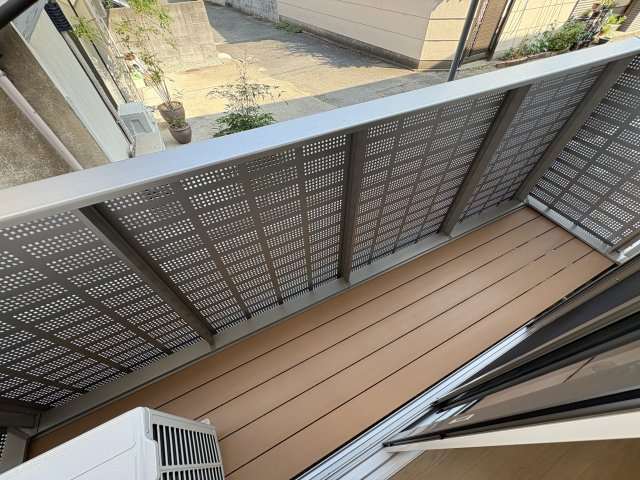 TORISIA八代のバルコニー