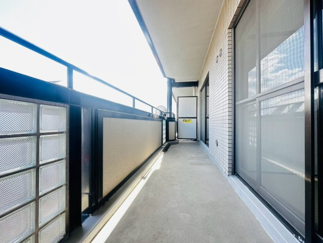 エアリーコート上高丸のバルコニー