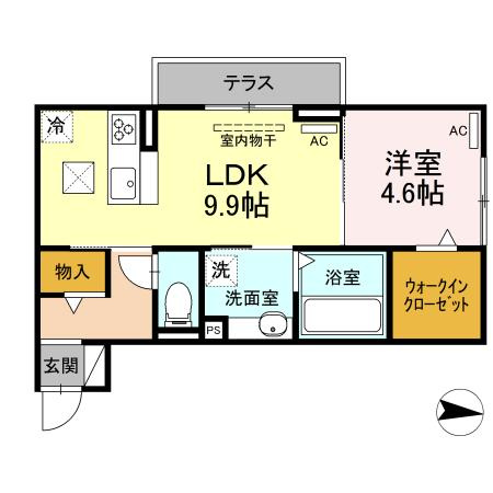 【間取り】 | ソレイユ入船