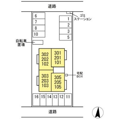 【区画図】 | ソレイユ入船
