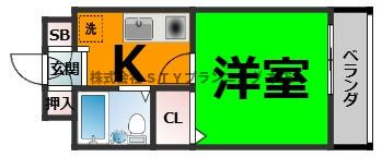 仲介手数料0円！BONNY HIROZIの間取り