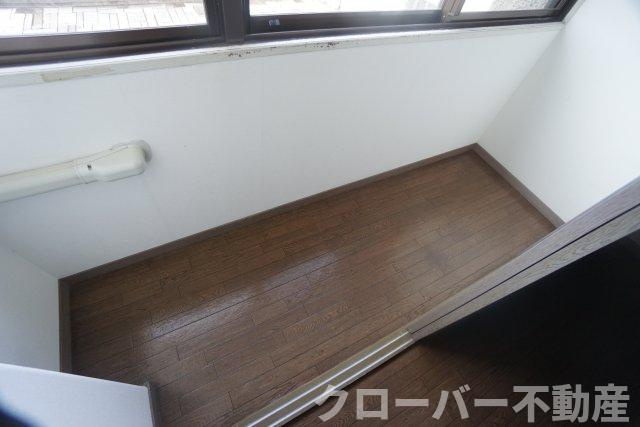 網の浦ハイツのバルコニー