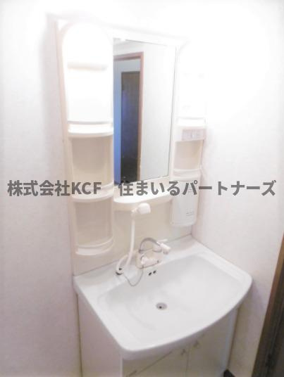 アルカディア・ロイヤルの洗面所|脱衣スペースもあります