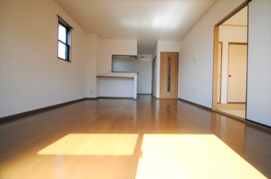 ガーデニアの居間・リビング|ゆったり過ごせるリビングです