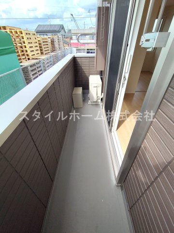 ソレイユ入船のバルコニー|イメージ写真です。