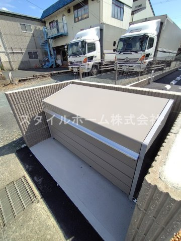 ソレイユ入船のバルコニー