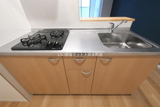 Raffine大阪九条のキッチン