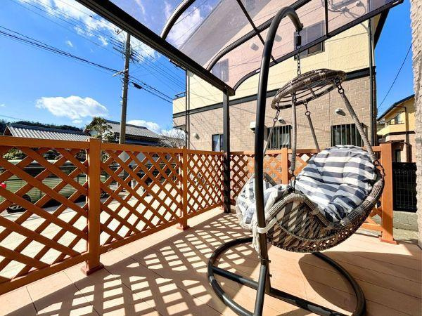 大在浜2丁目　中古の庭|ウッドデッキでリラックス♪