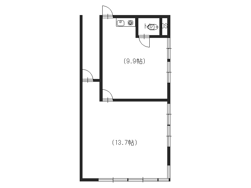 中央プラザの間取り