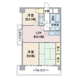 【間取り】 | 扶桑ハイツⅠ