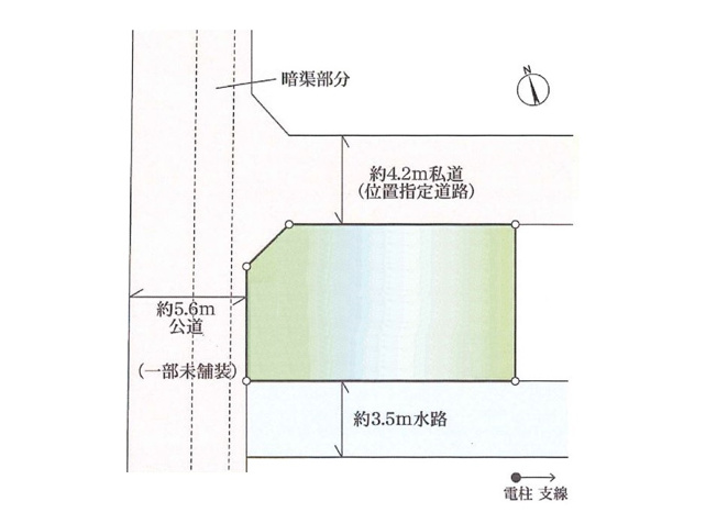 【土地図】 | 志木市下宗岡3丁目　建築条件なし売地　全1区画　(志木本店) | 建築条件はございません。お好きなハウスメーカーでこだわりのマイホームをご建築いただけます。