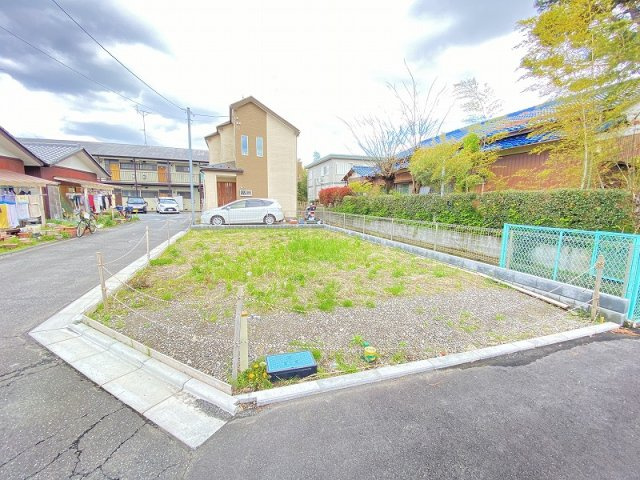 【外観】 | 志木市下宗岡3丁目　建築条件なし売地　全1区画　(志木本店) | 現地（2025年4月14日）撮影／陽当たり良好な角地。