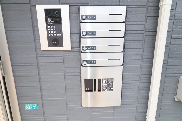 エスペランサ　A棟のエントランス