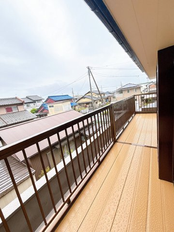 リフォーム　中古戸建　大垣市菅野1丁目　昭和52年築の設備|ベランダ