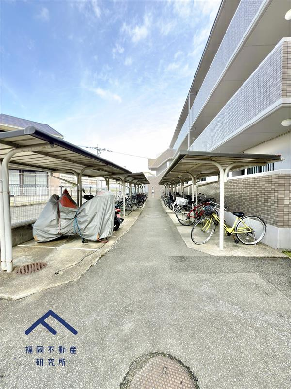 室見グリーンハイツの駐車場