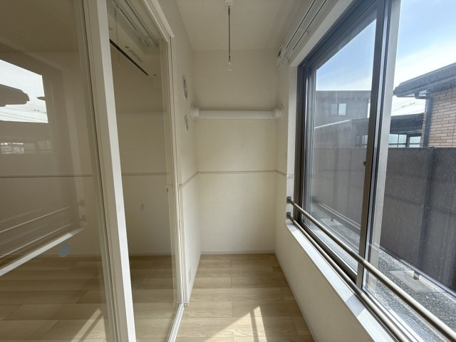 パル山崎のバルコニー