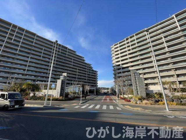 プレミスト湘南辻堂アクアフェイスの外観|写真左の棟がアクアフェイスです