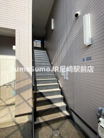 ハイツミヨシの外観|外観は落ち着いています