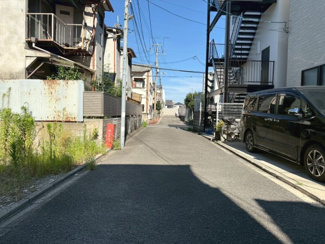 【前面道路含む現地写真】 | 下京区西七条御前田町　建築条件付