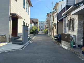 【前面道路含む現地写真】 | 下京区西七条御前田町　建築条件付