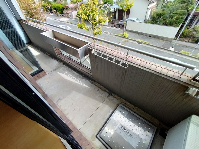 神戸市須磨区白川台７丁目の賃貸マンションのバルコニー|バルコニー